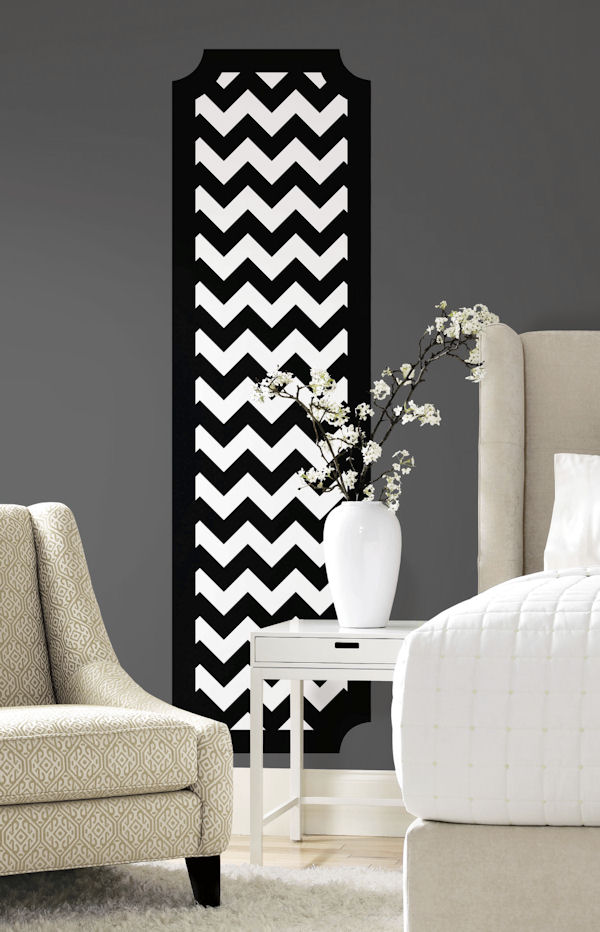 Free Download Accent Wall Accented With Our Bold And Fun Peel And Stick 