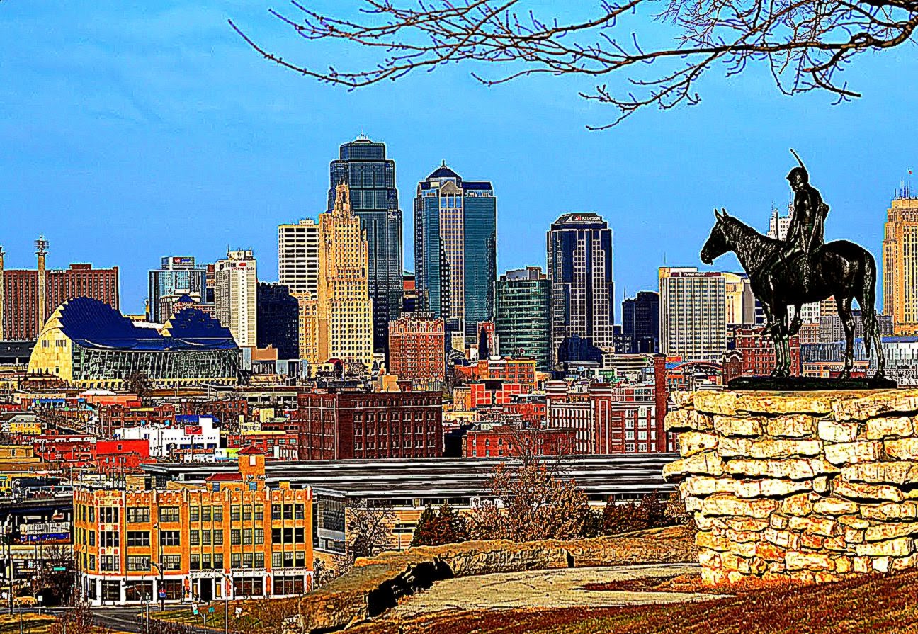 Kansas City Skyline Desktop Wallpaper Background