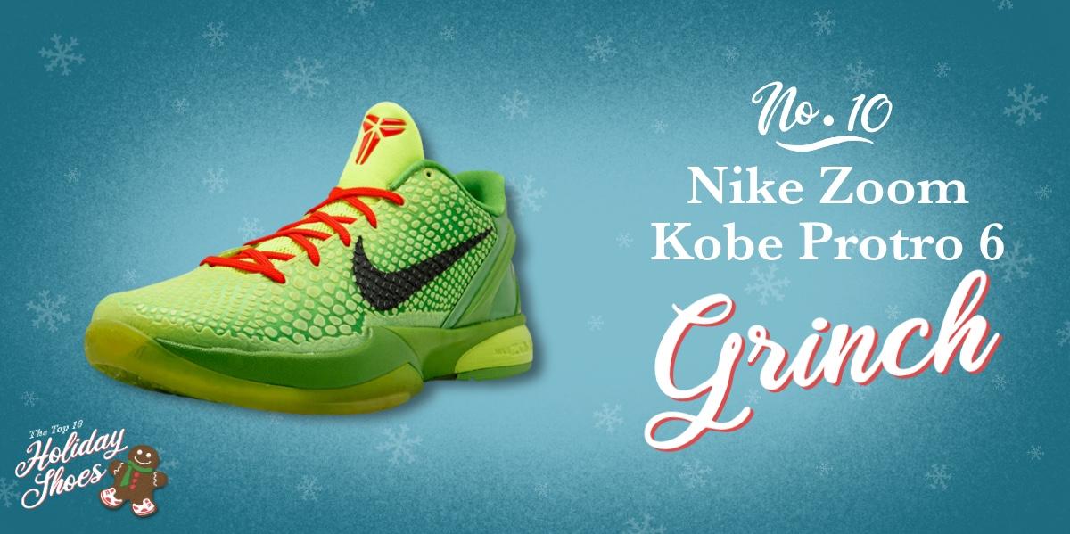 Finish Line On X Nike Zoom Kobe Protro Grinch Read More