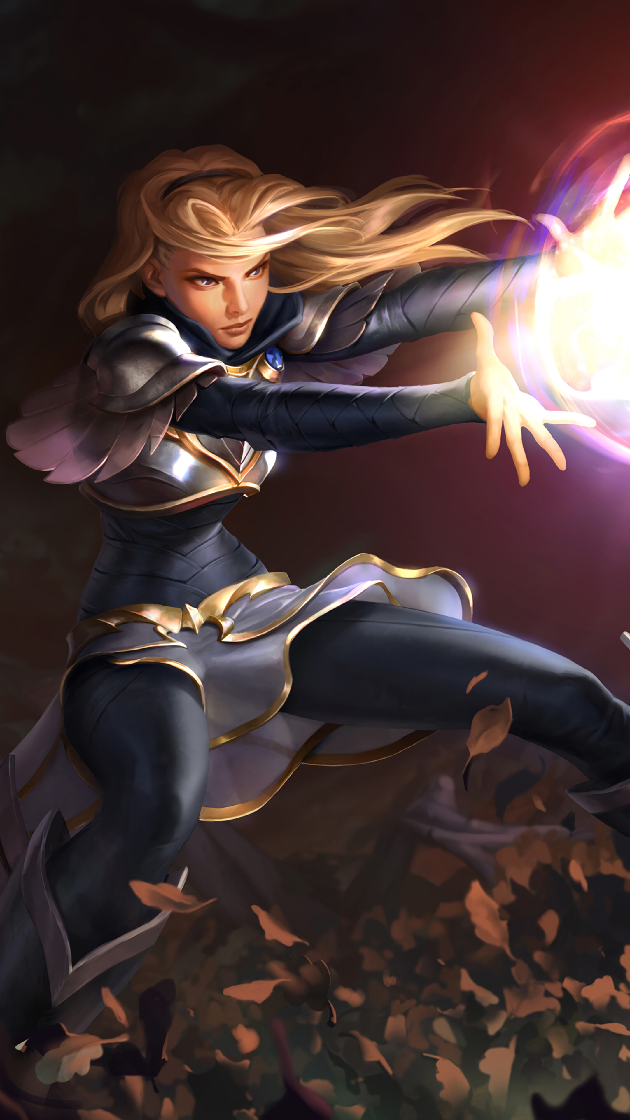 Lux Lightbringer Lol Legends Of Runeterra 4k Wallpaper