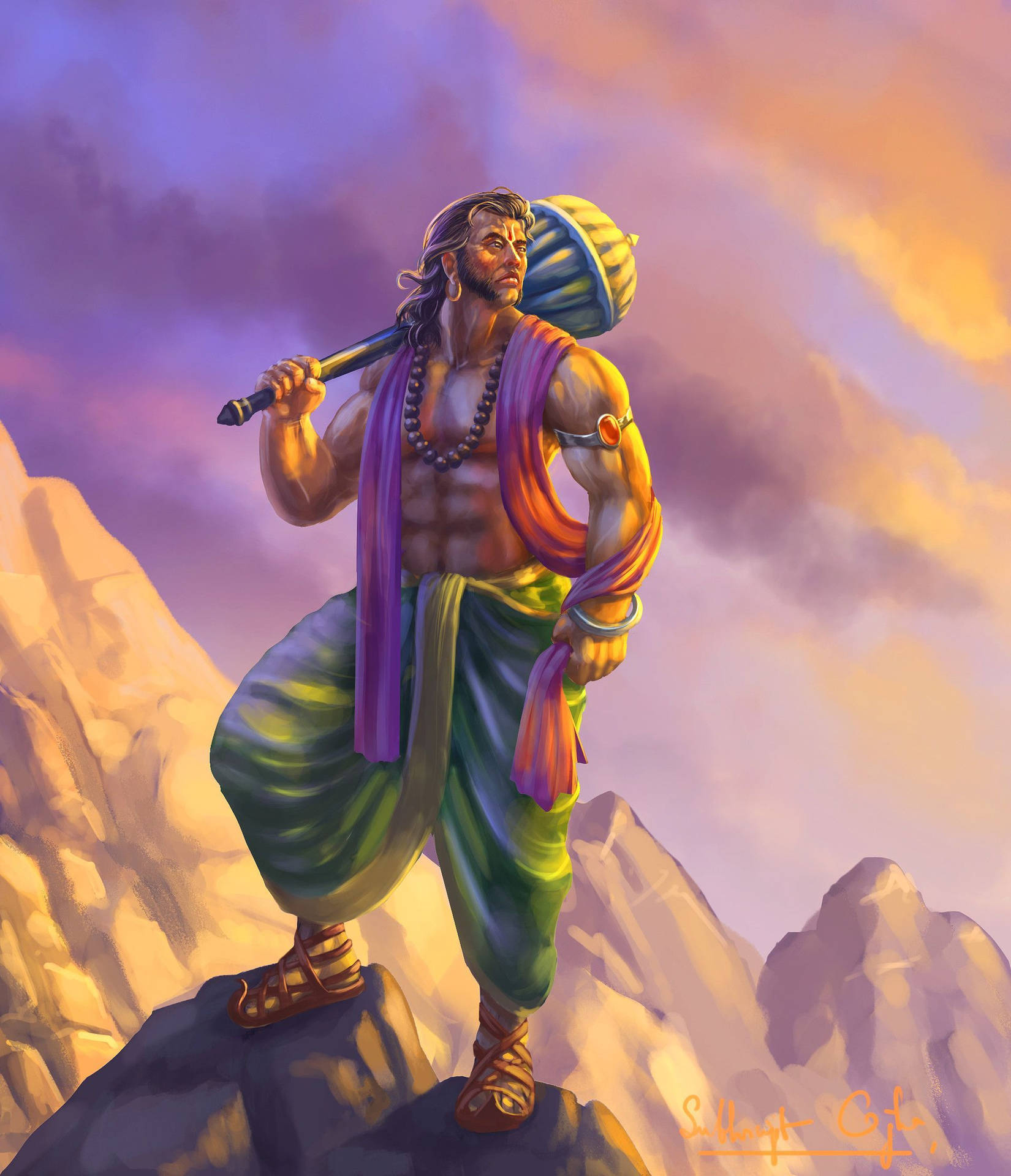 Lord Hanuman 3d Wallpaper