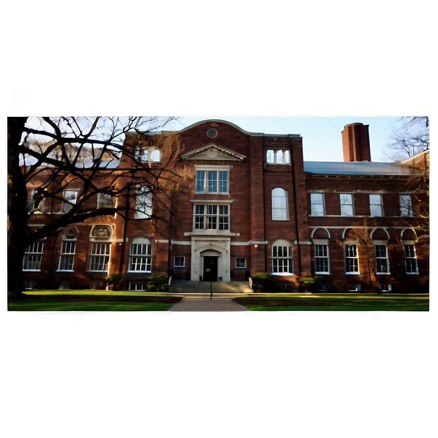 Brown University Campus Sunset Png Wallpaper