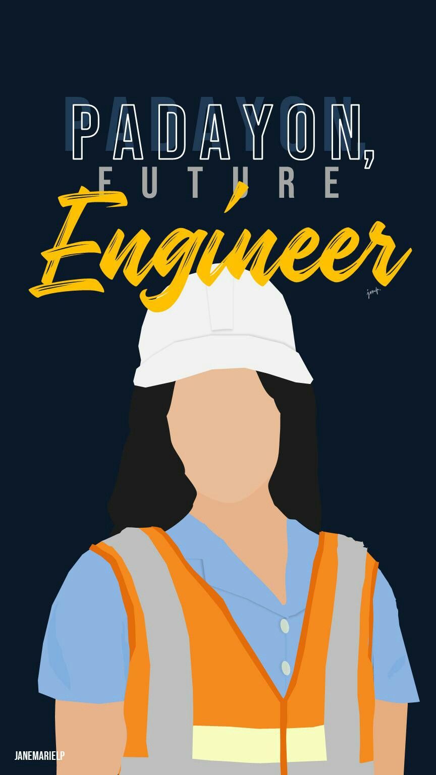 Padayon Future Engineer Girl In Wallpaper