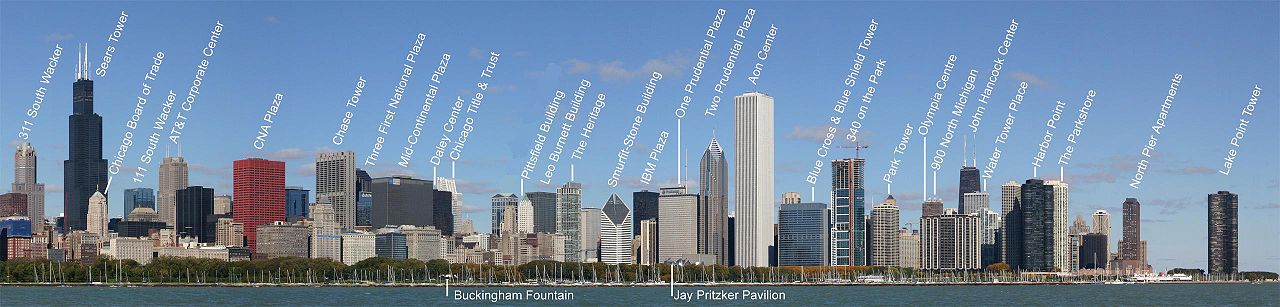 Chicago Skyline Desktop Wallpaper Skyscrapers