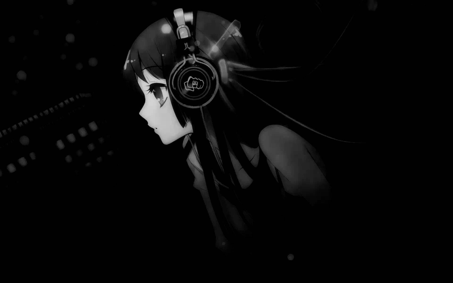 Black Anime Wallpaper