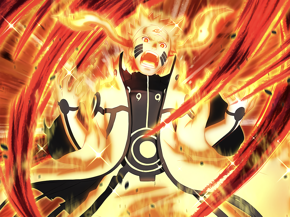 Naruto Kurama Link Mode Angry Card X Boruto Ninja Voltage