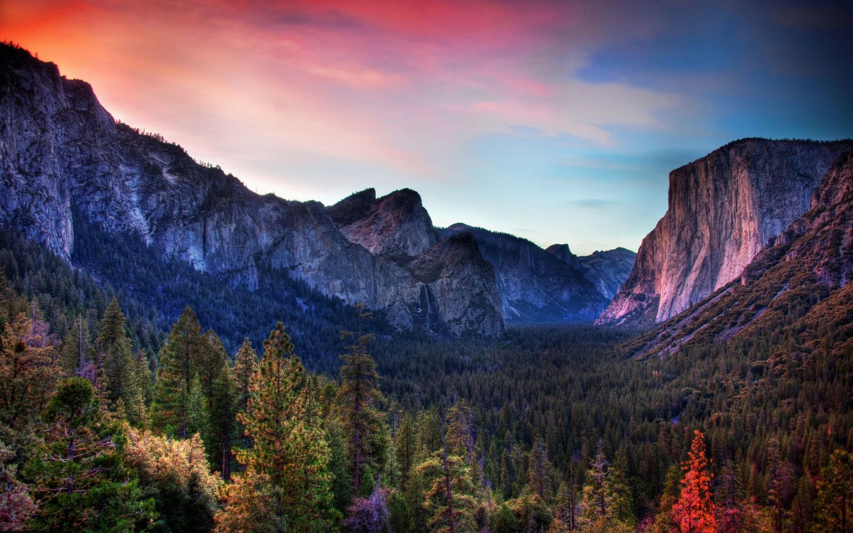 Yosemite National Park Widescreen Wallpaper