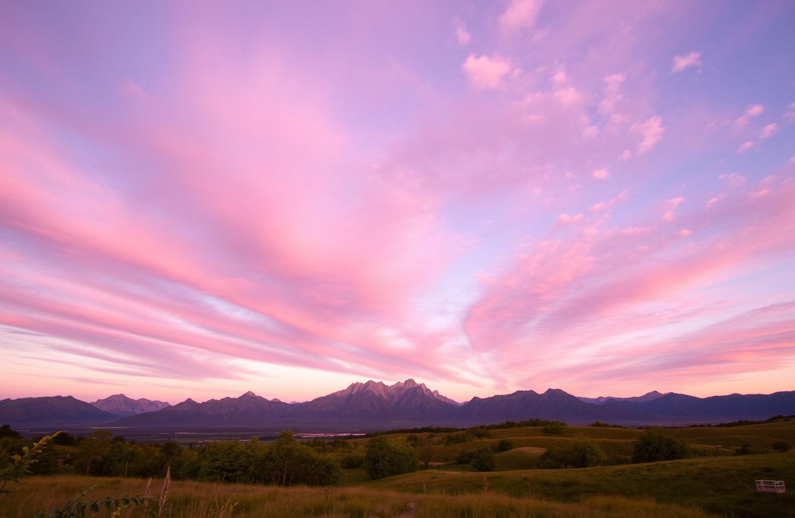 Pink Sky Wallpaper
