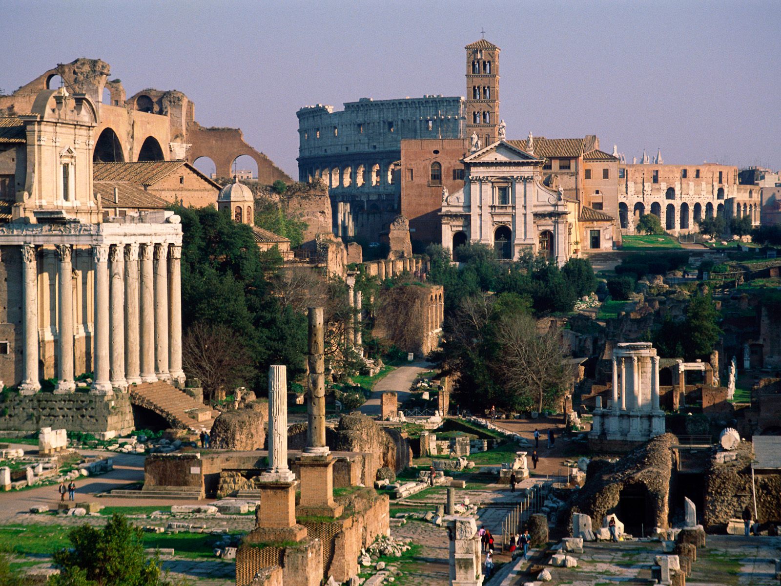 Roman Forum Rome Italy Picture Photo