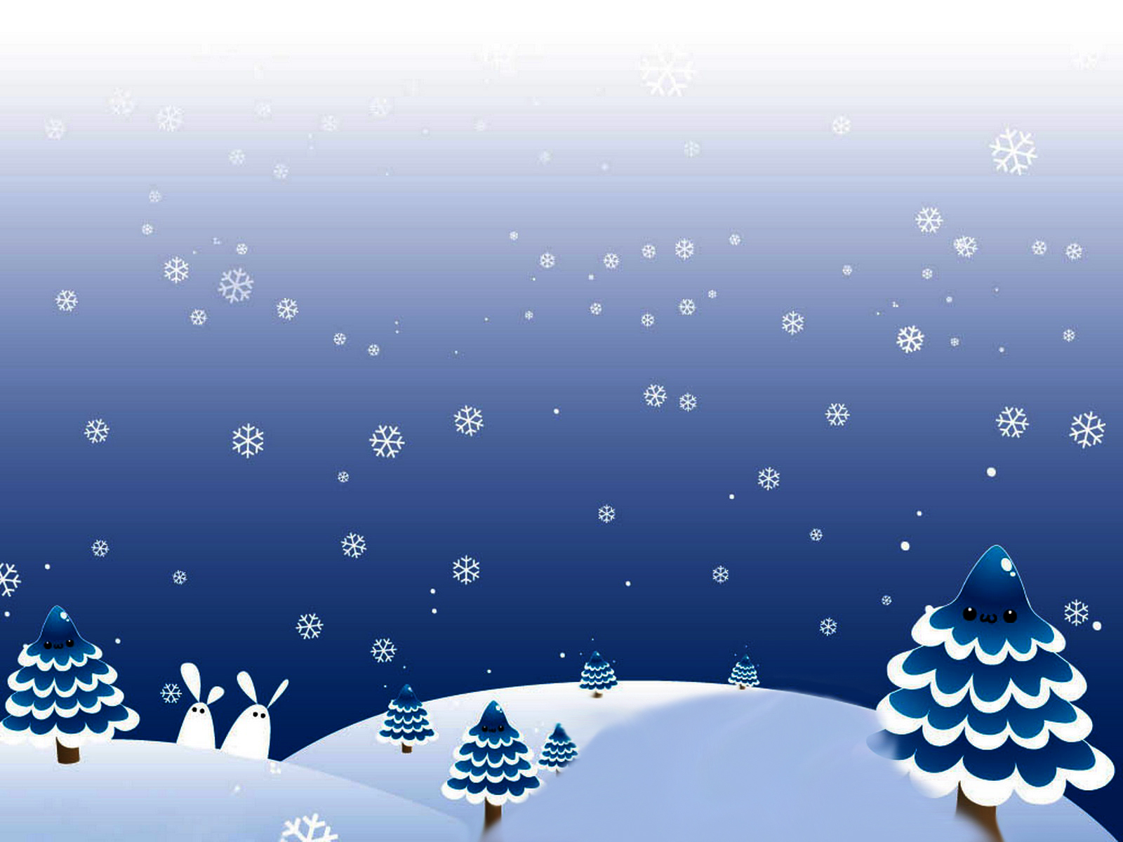 Winter Christmas Day Powerpoint Background Ppt