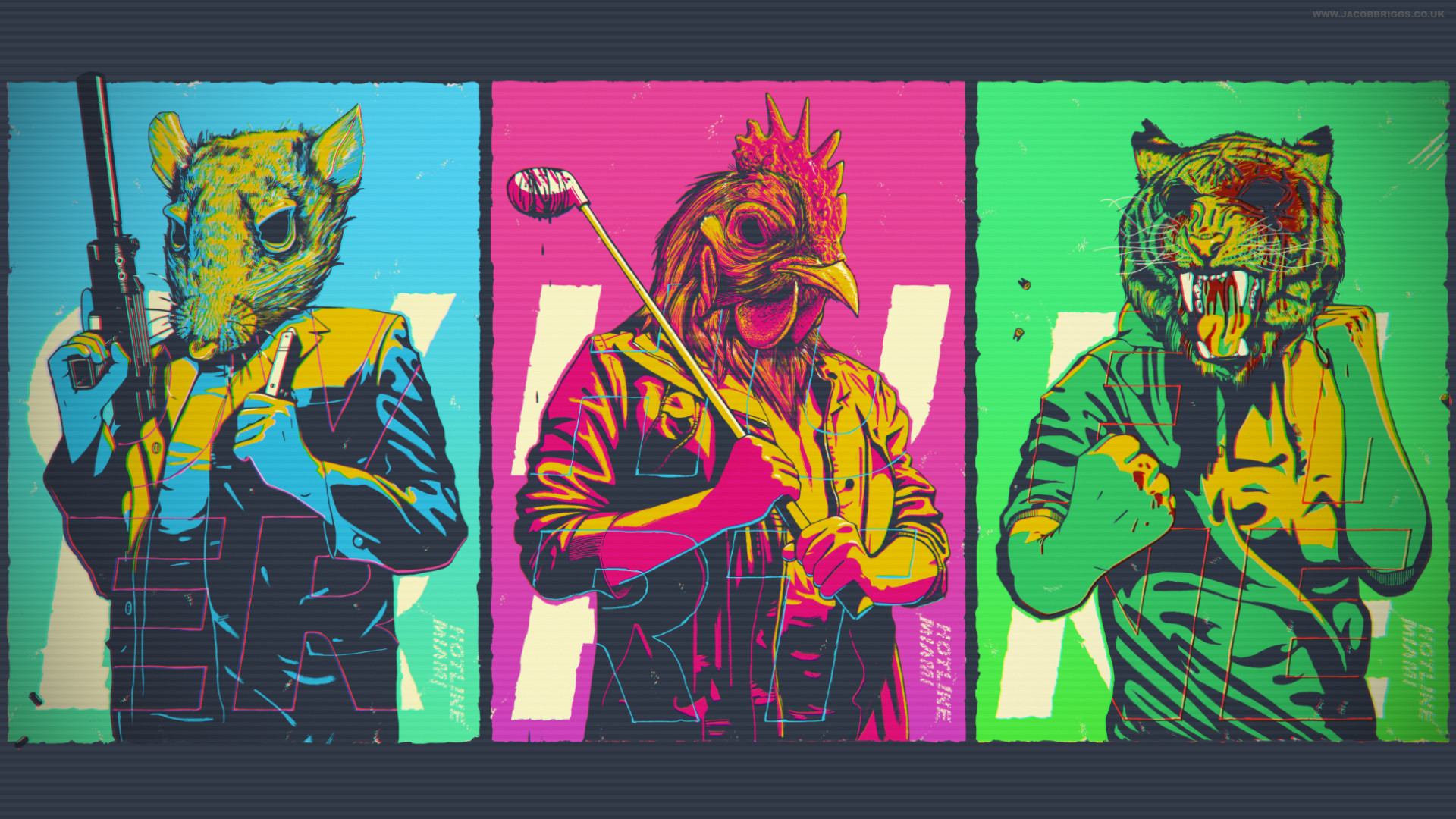 Hotline Miami HD Wallpaper And