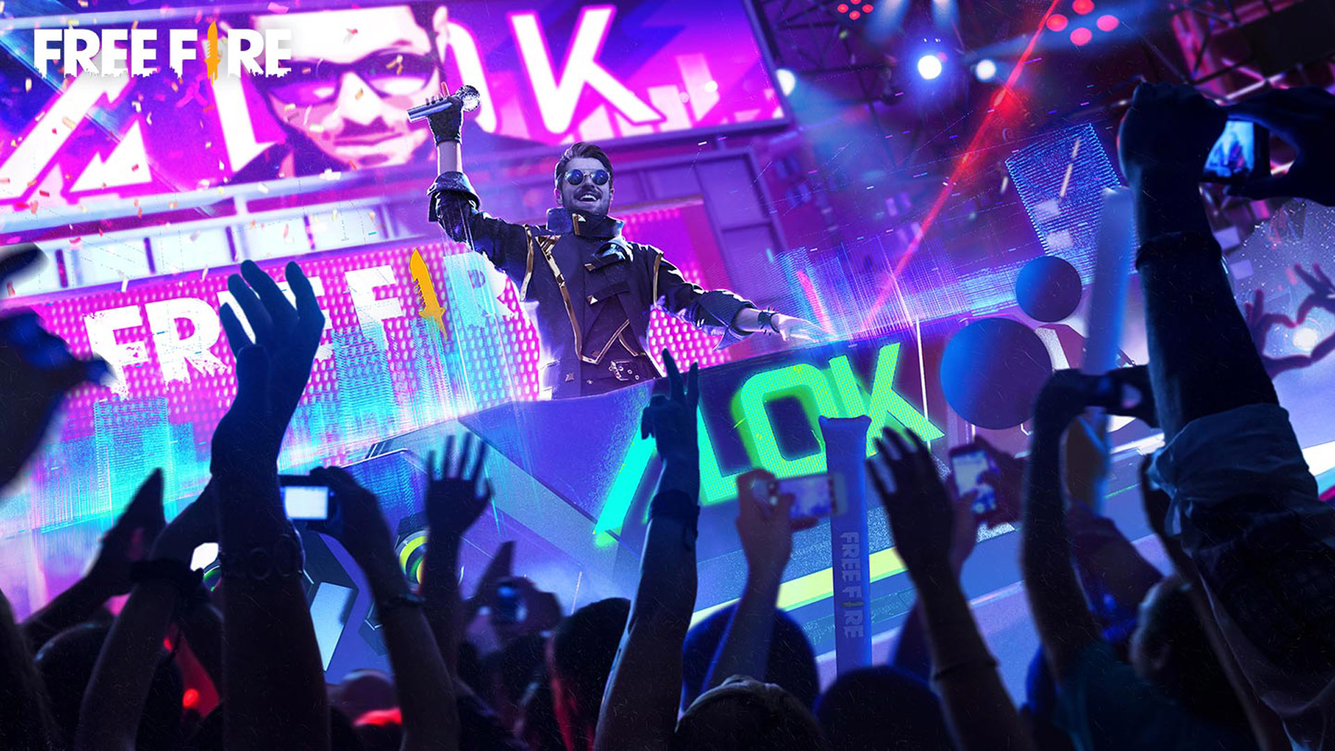 Dj Alok HD Fire Wallpaper