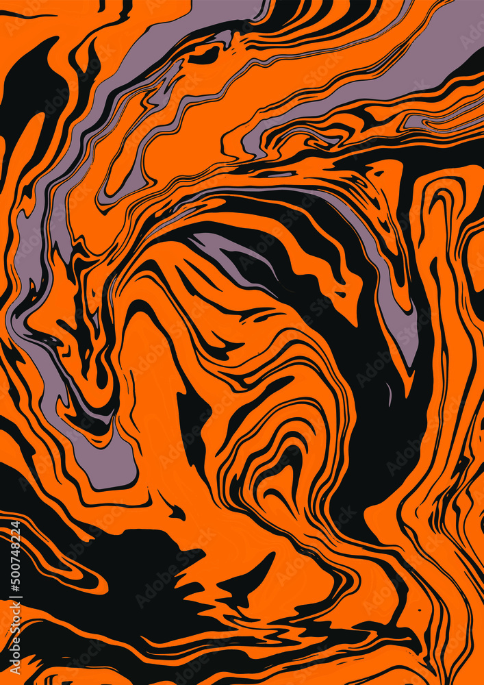 Free download Fluid art texture Abstract background with swirling paint