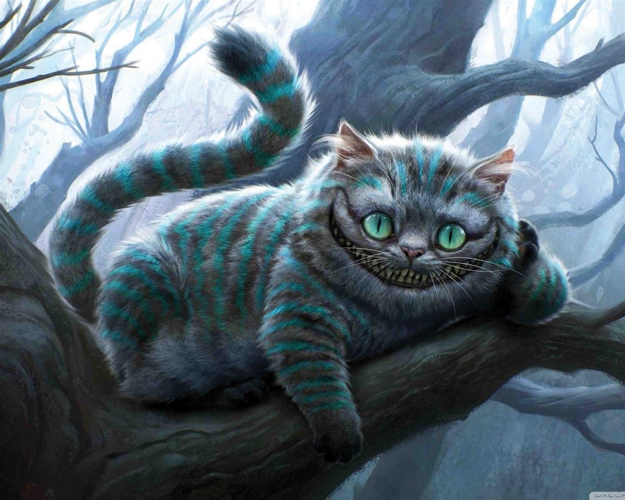 Cheshire Cat Alice In Wonderland Movie HD Wallpaper