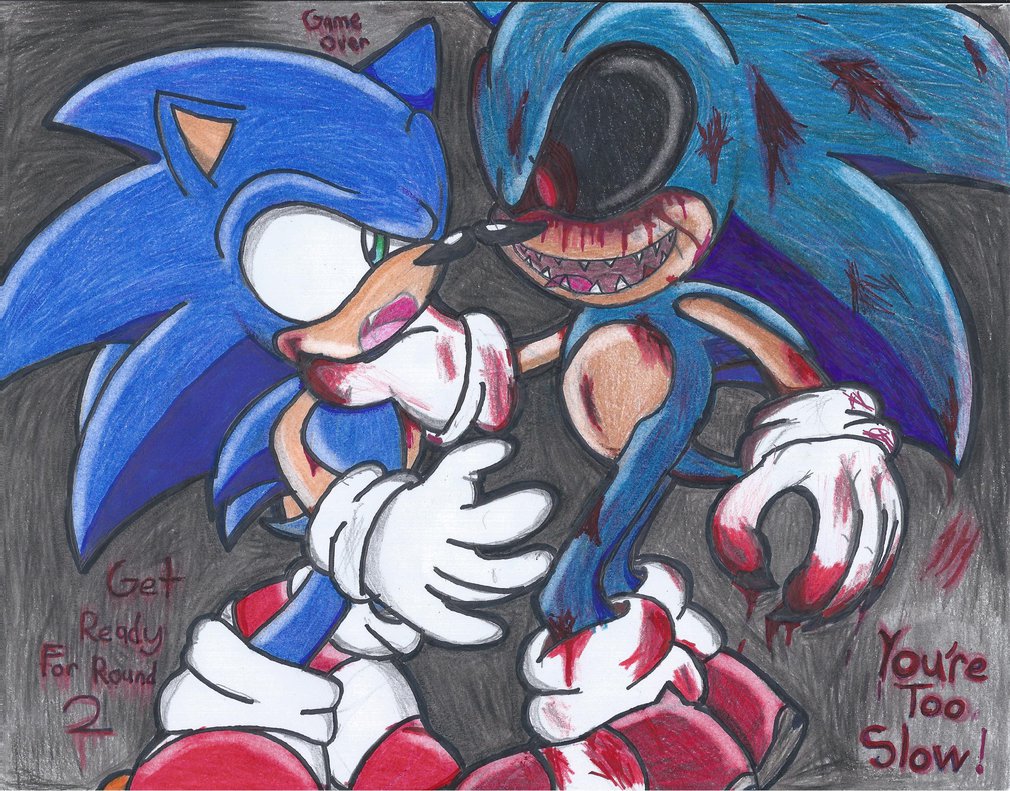 Sonic Vs Exe By Shadrico200