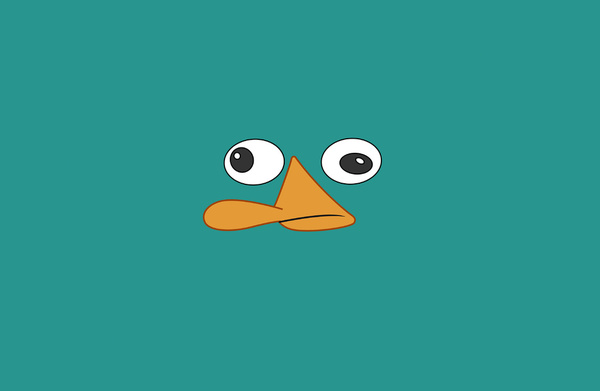 Perry The Platypus Wallpaper For iPhone Art Print