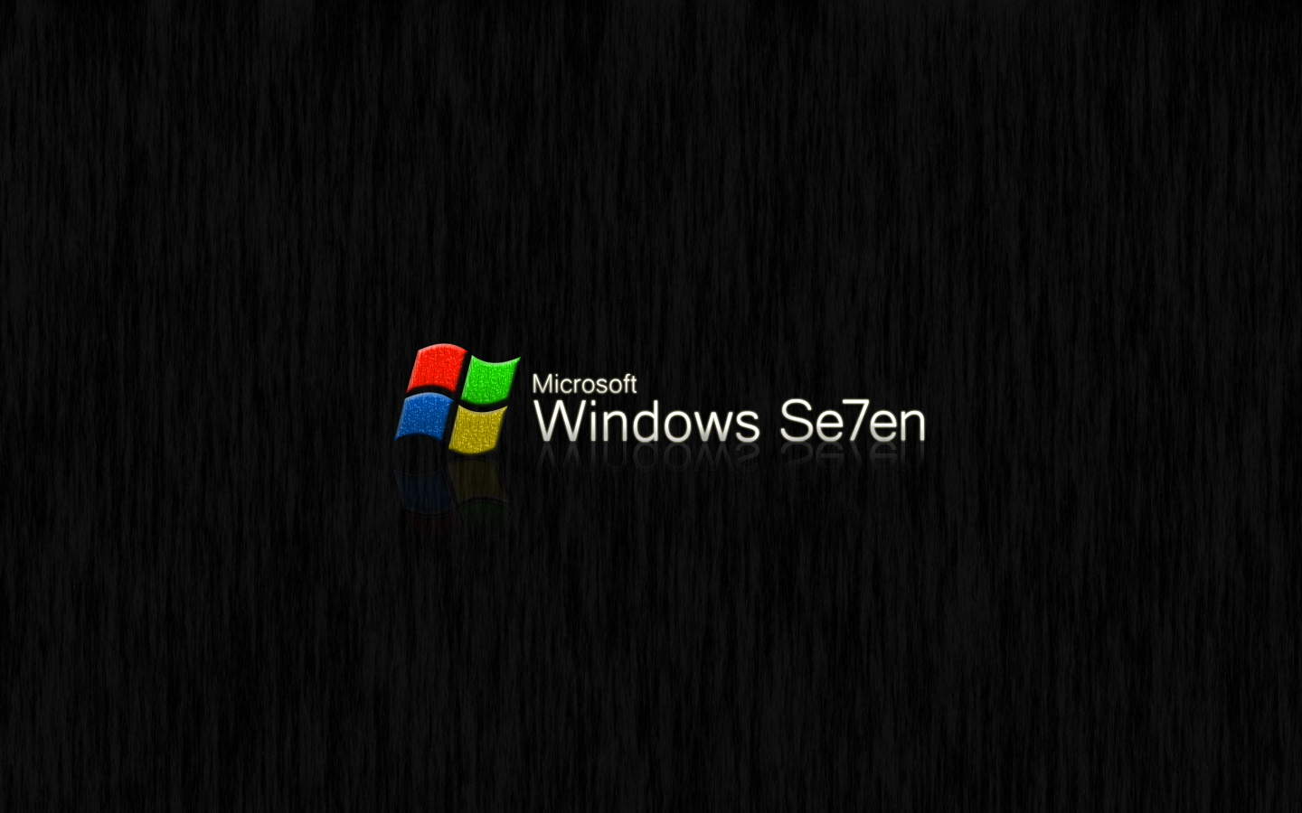 Windows 7 черный