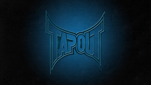 Tapout Blue Grunge Background Desktop Wallpaper
