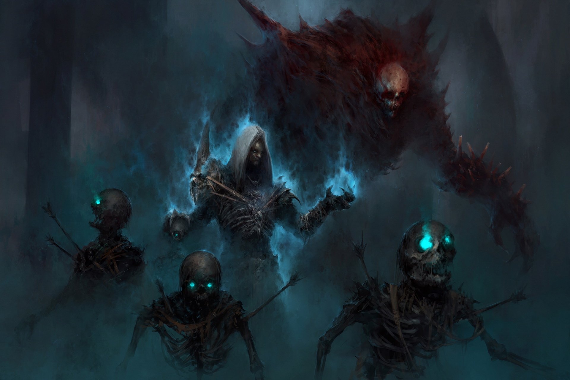 Necromancer Diablo Iii HD Wallpaper Background Image