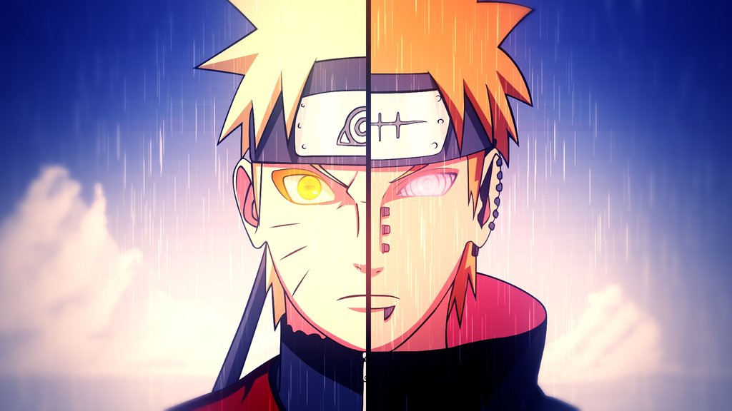 Naruto vs Pain by zonpt on