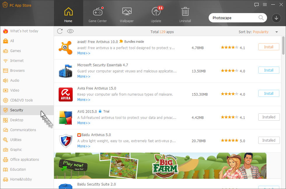 Baidu Pc App Store