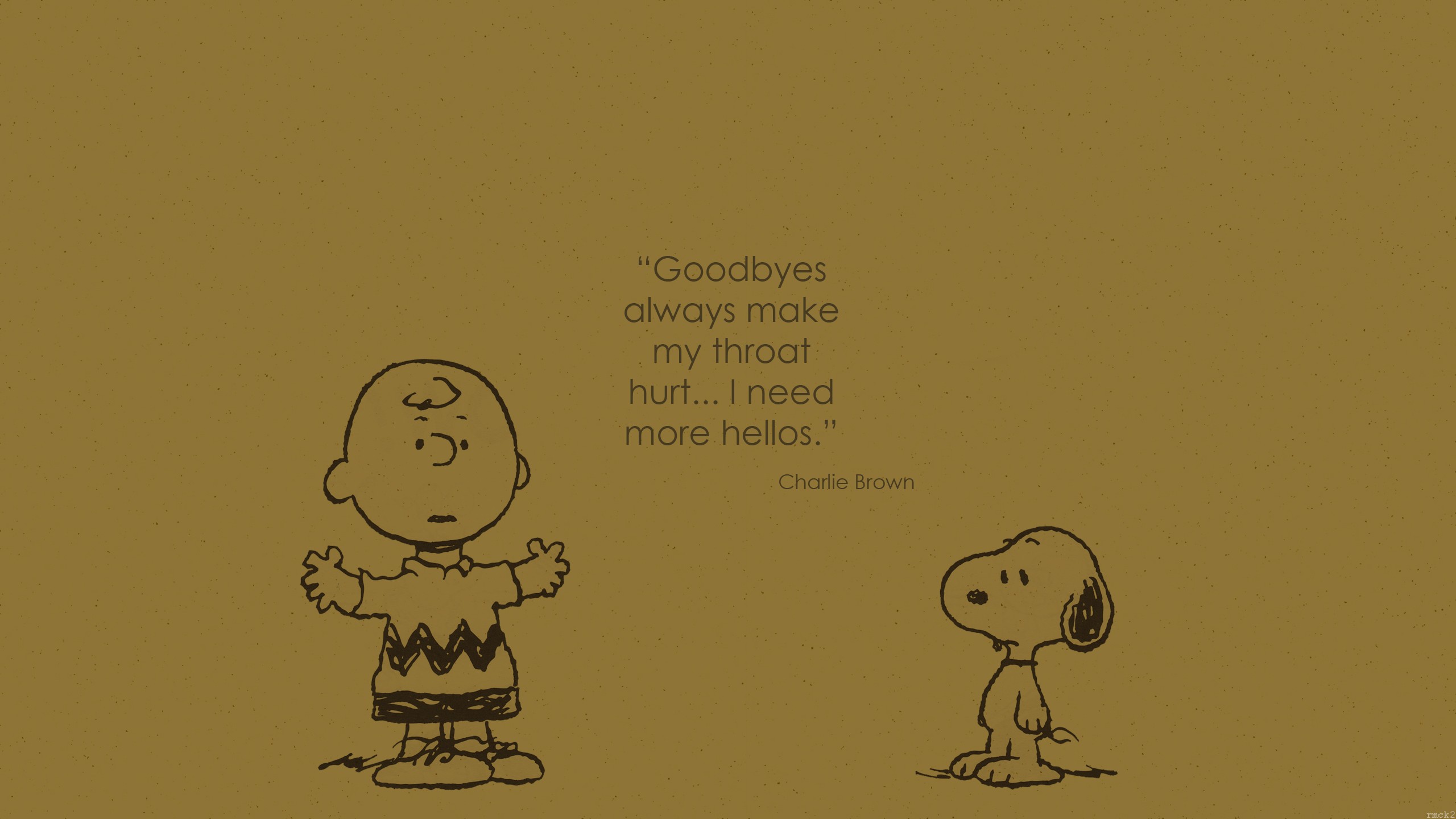 Snoopy Charlie Brown Quote Wallpapers HD Desktop and