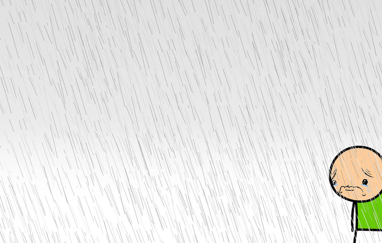 Wallpaper Sadness Background Rain Cyanide And Happiness Image