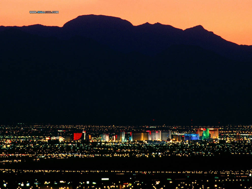 Distant Las Vegas Nevada Image At Clker Vector Clip