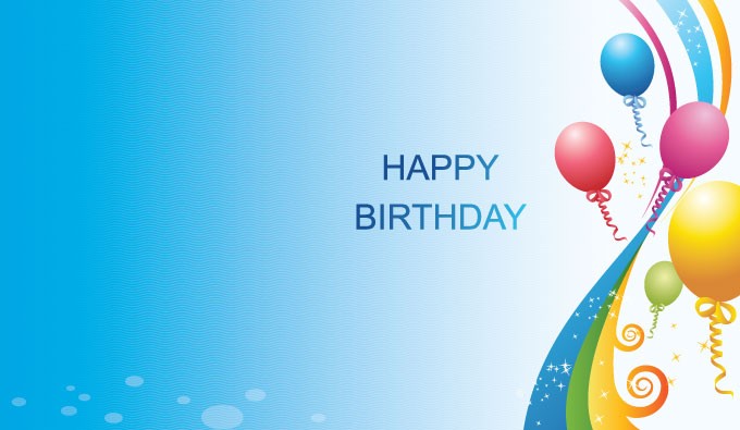 Free happy birthday PowerPoint template and Google Slides theme