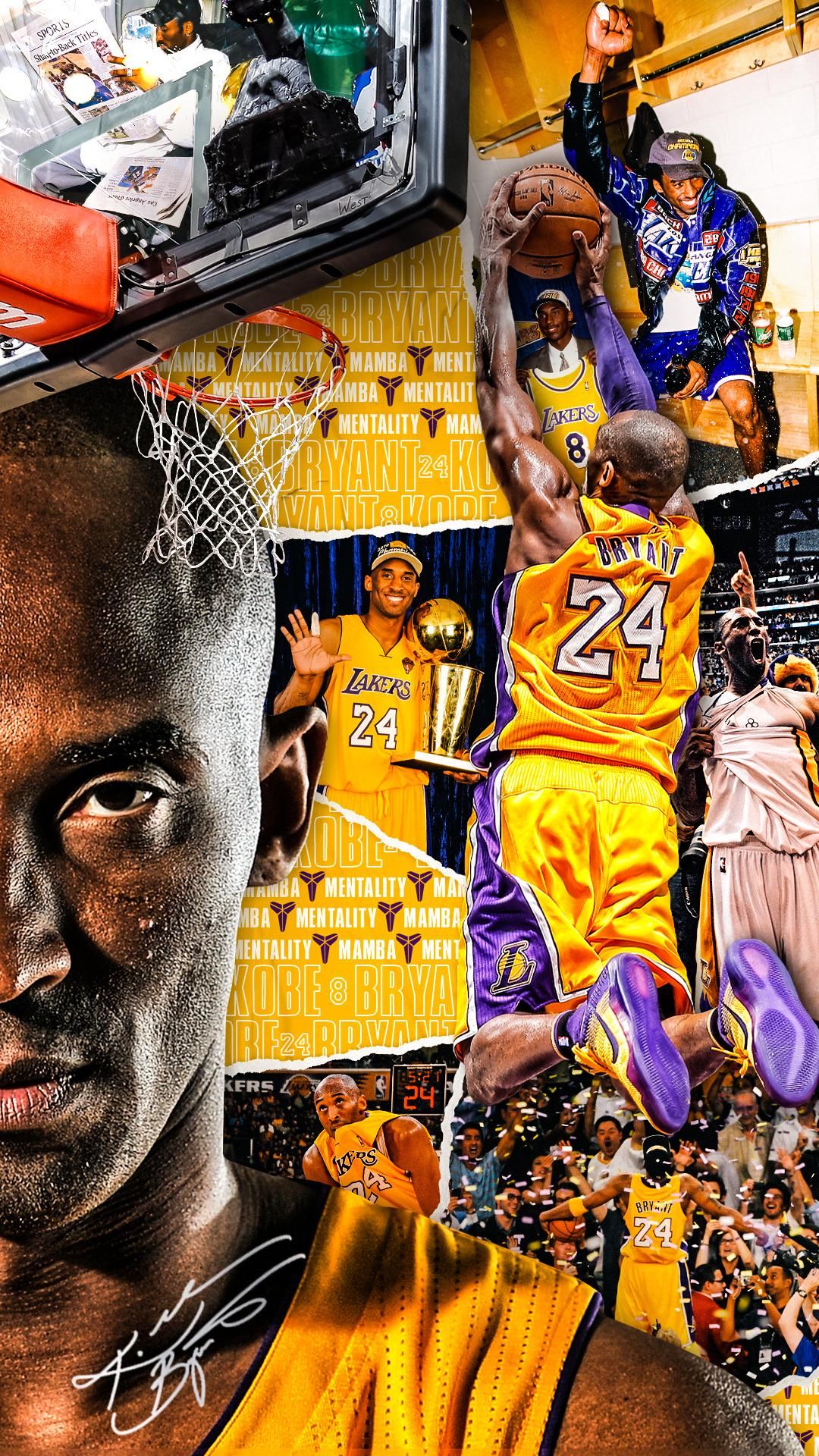 Kobe Bryant 4k Mobile Cave iPhone Wallpapers Free Download
