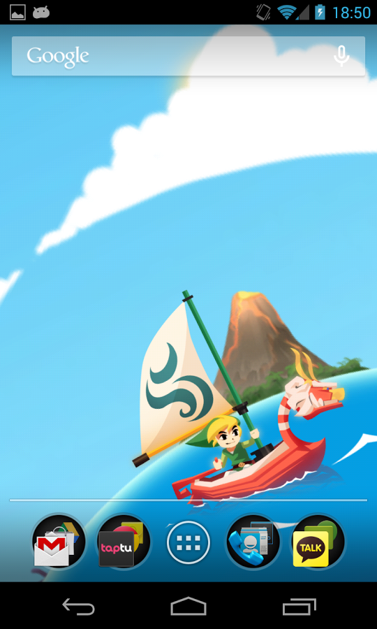 Zelda Windwaker Live Wallpaper Screenshot