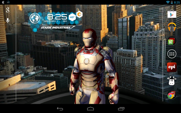 Iron Man Live Wallpaper Would Make Stark Industries Proud Android