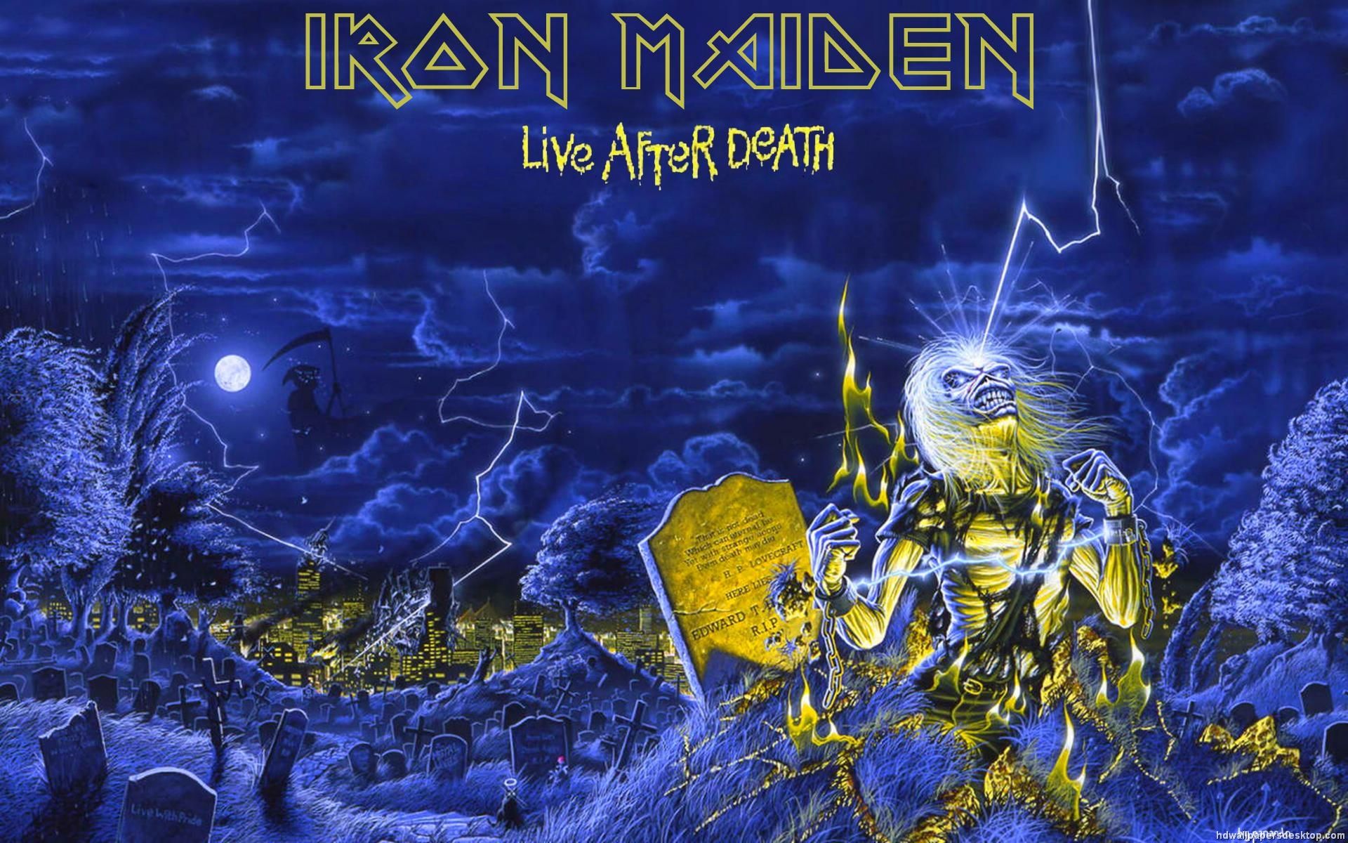 Iron Maiden HD Wallpaper Background In