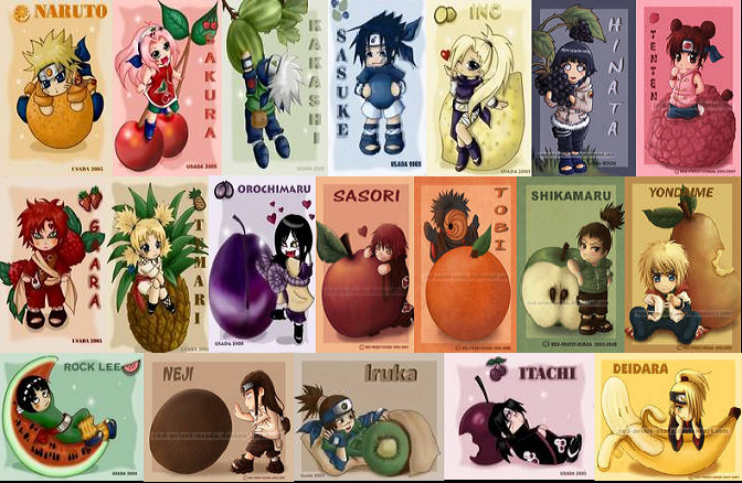 Naruto Characters Chibi Wallpaper By