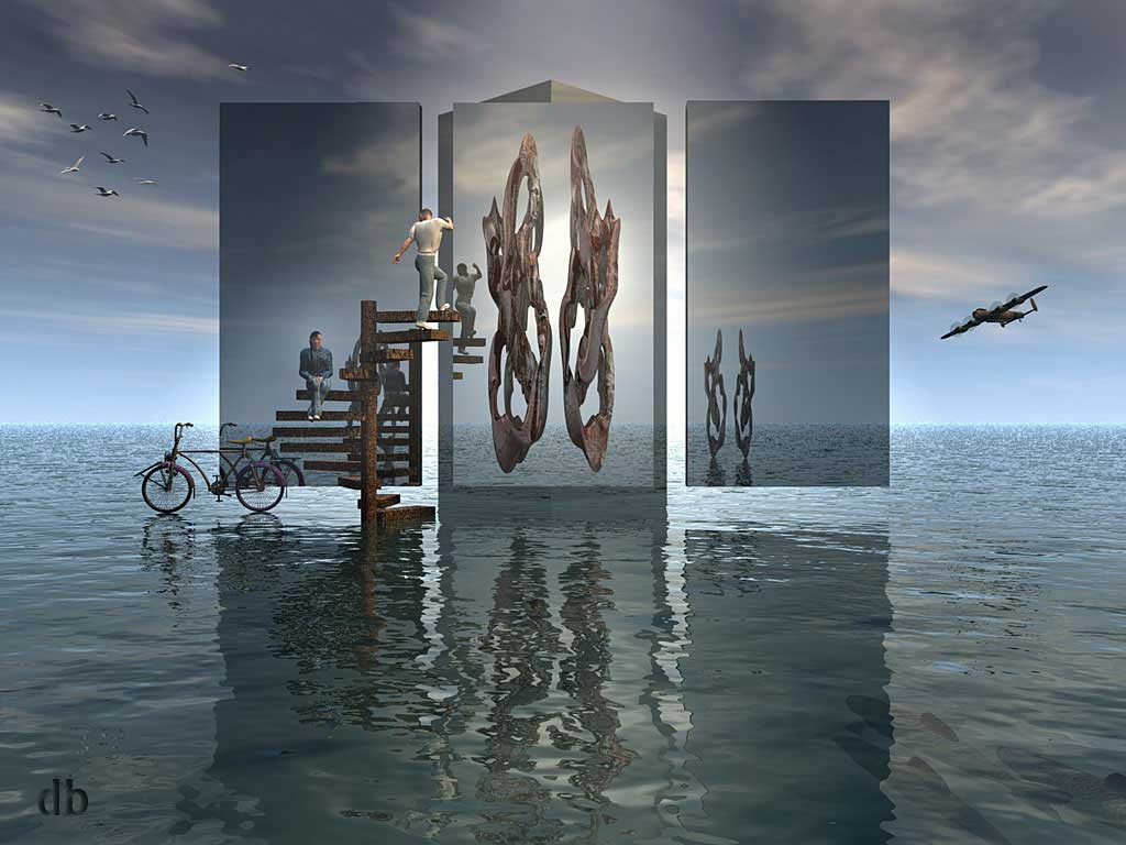 3D art wallpapers digital fantasy artist free desktop background