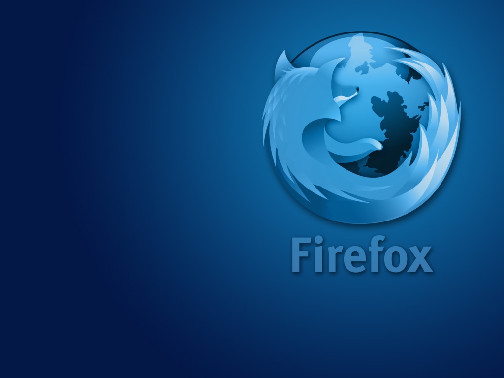 Blue Mozilla Firefox Desktop Pc And Mac Wallpaper