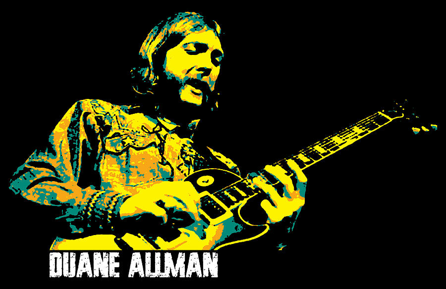 Duane Allman Howard Skydog American Rock Guitarist