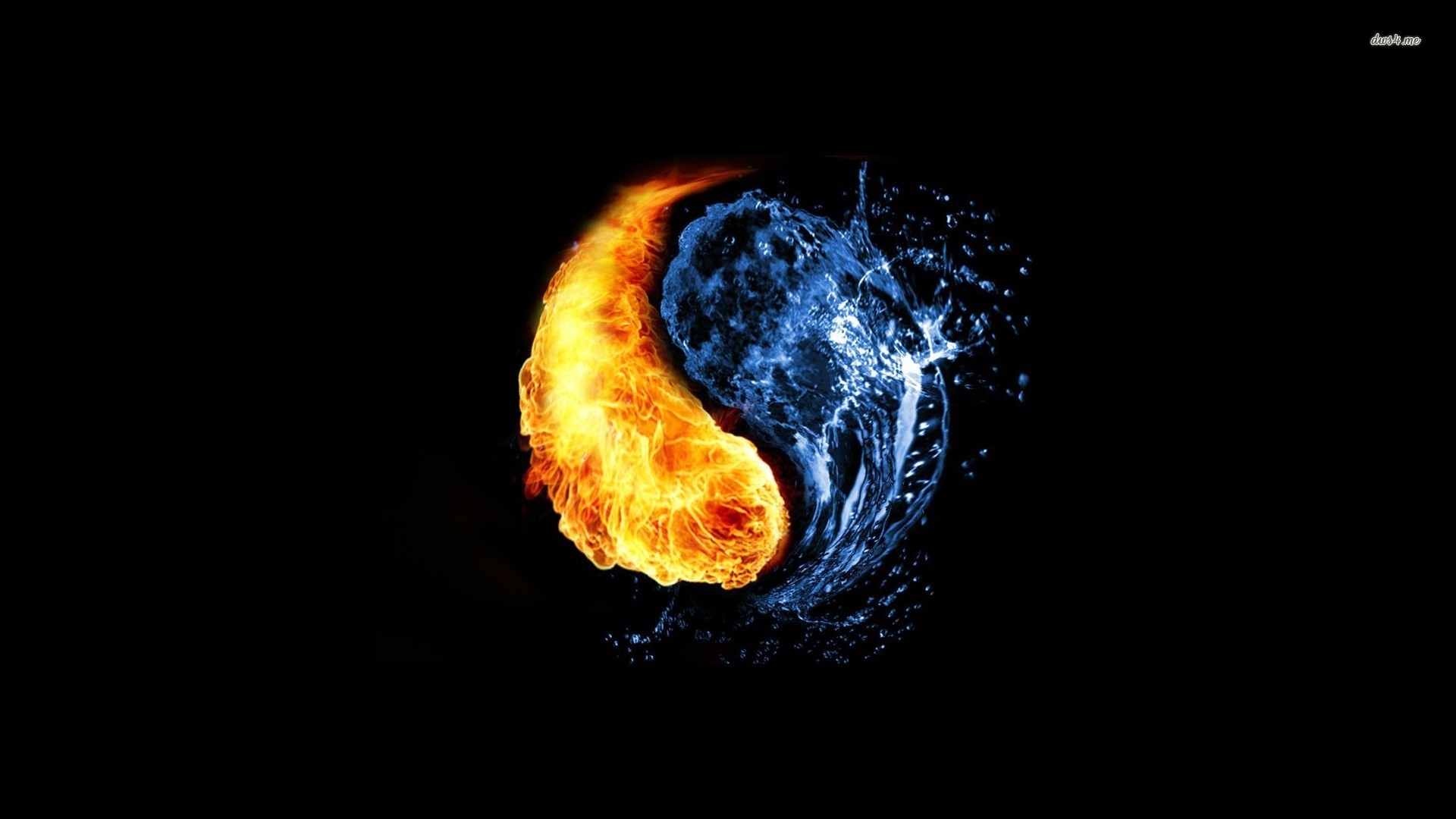 Fire And Water Wallpaper