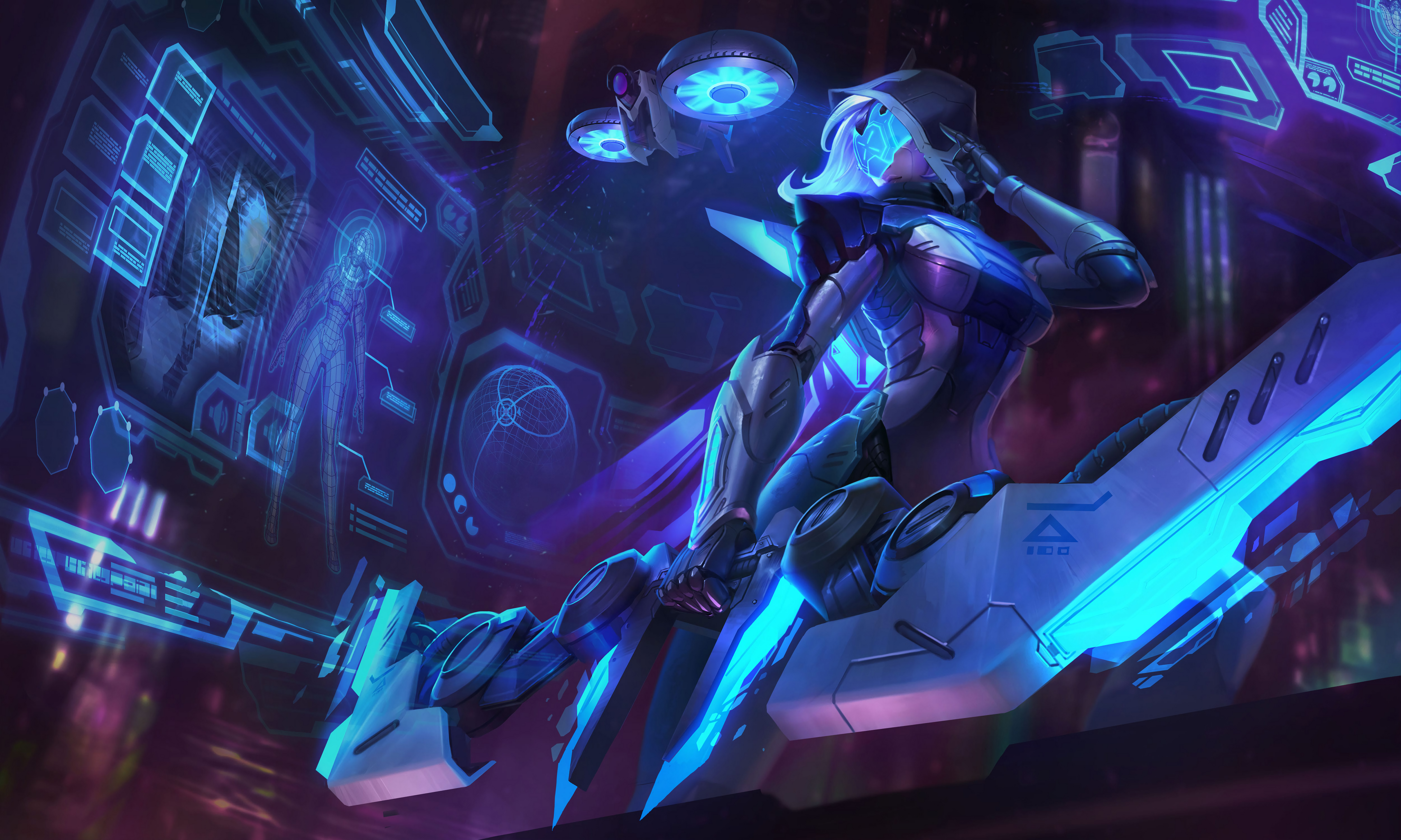 PROJECT Ashe LoL Wallpapers