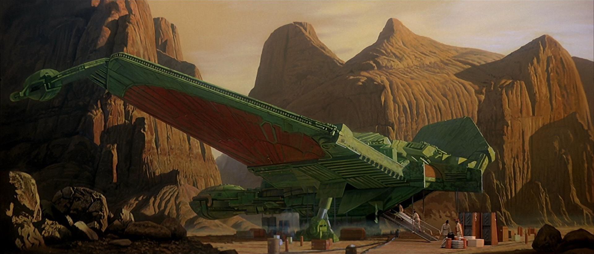 Bird Of Prey Klingon Scifi Ship Space Star Trek