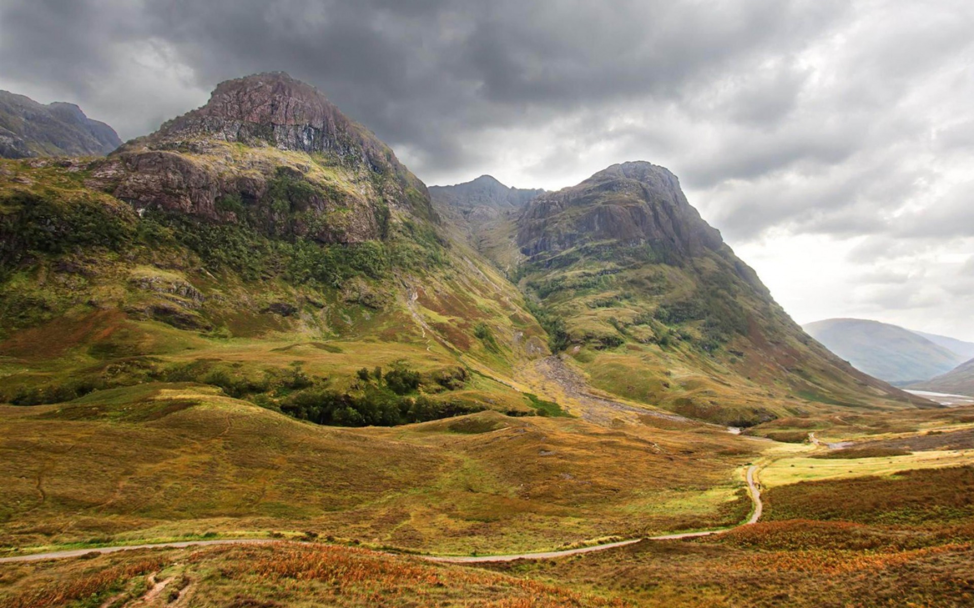 HD Wallpaper Glencoe In The Scottish Highlands Mountains Nature