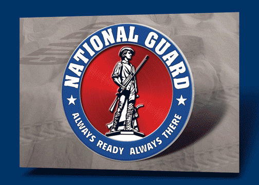 National Guard Background The Seal With