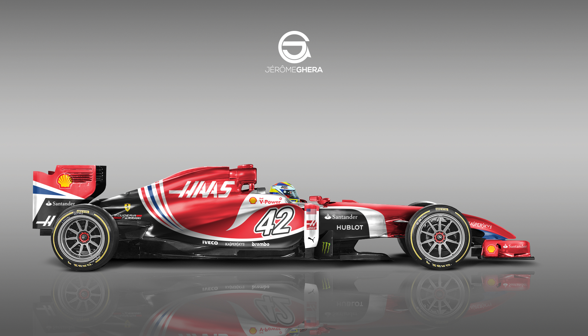 Haas F1 Concept Livery Formula1