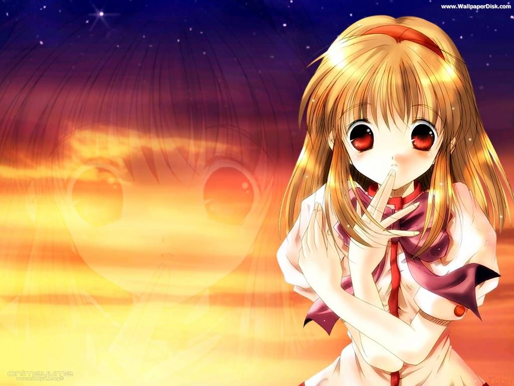 Sad Anime Girl Desktop Backgrounds 1024x768
