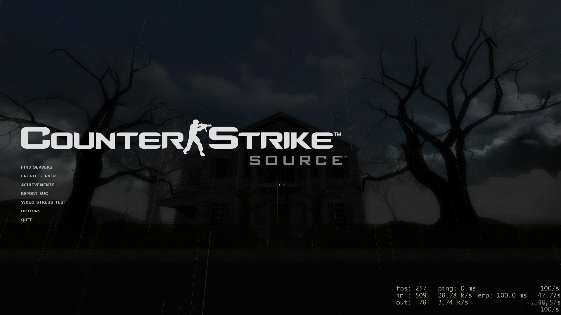 Dynamic House Background Counter Strike Source Guis In Game Menu