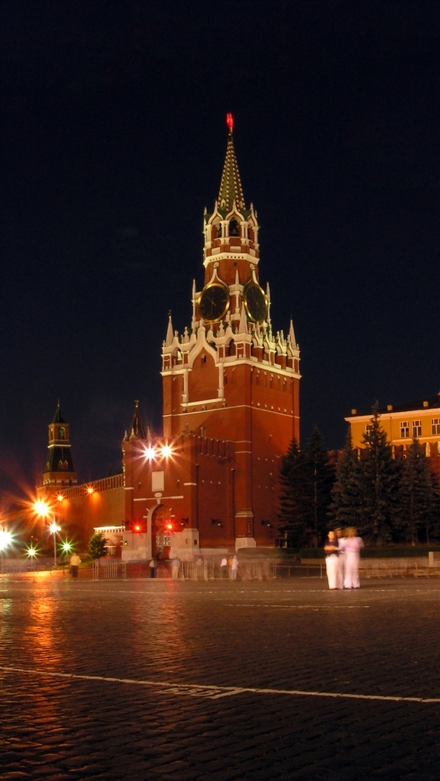 Red square kremlin iPhone 8 Wallpapers Download 640x1137
