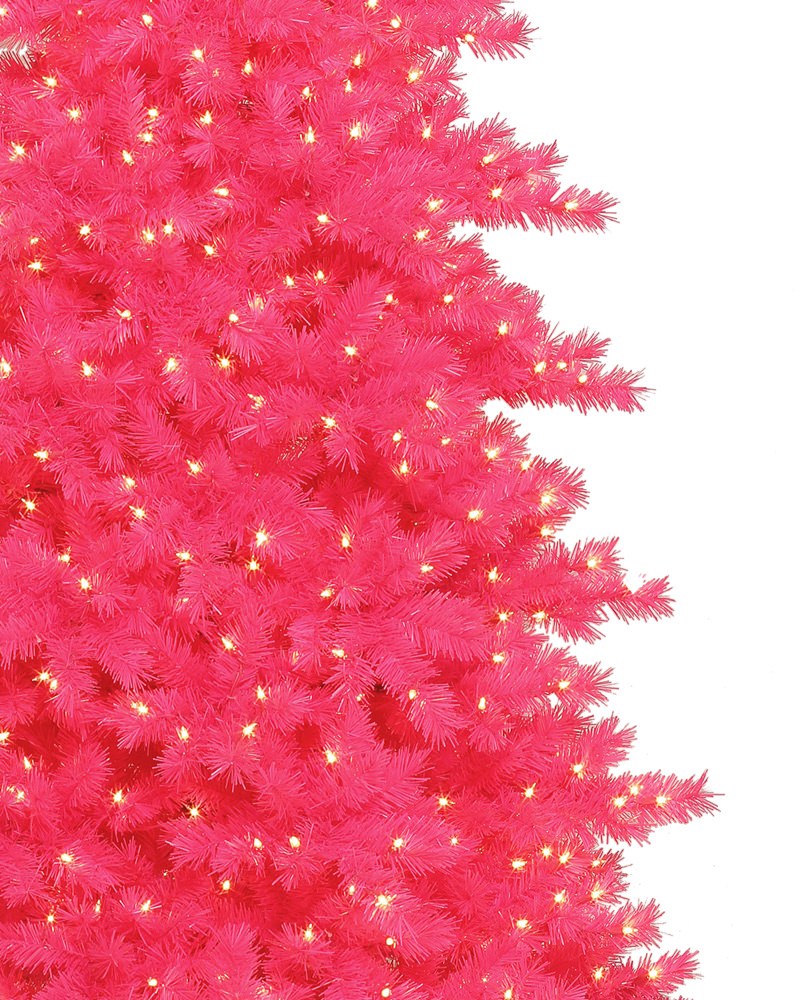 Hot Pink Christmas Trees Image Pictures Becuo