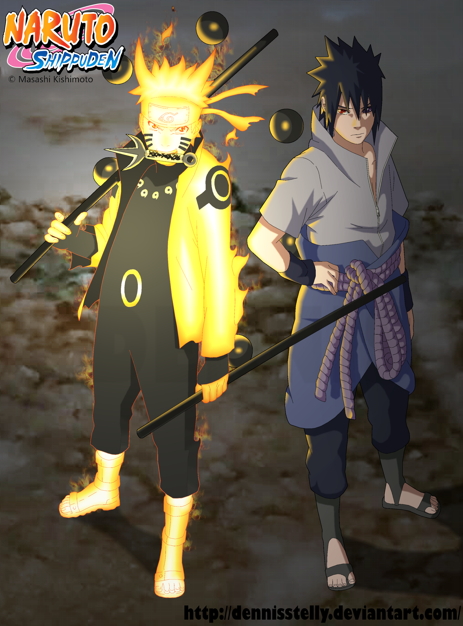 Naruto And Sasuke Rikudou Mode Chapter By