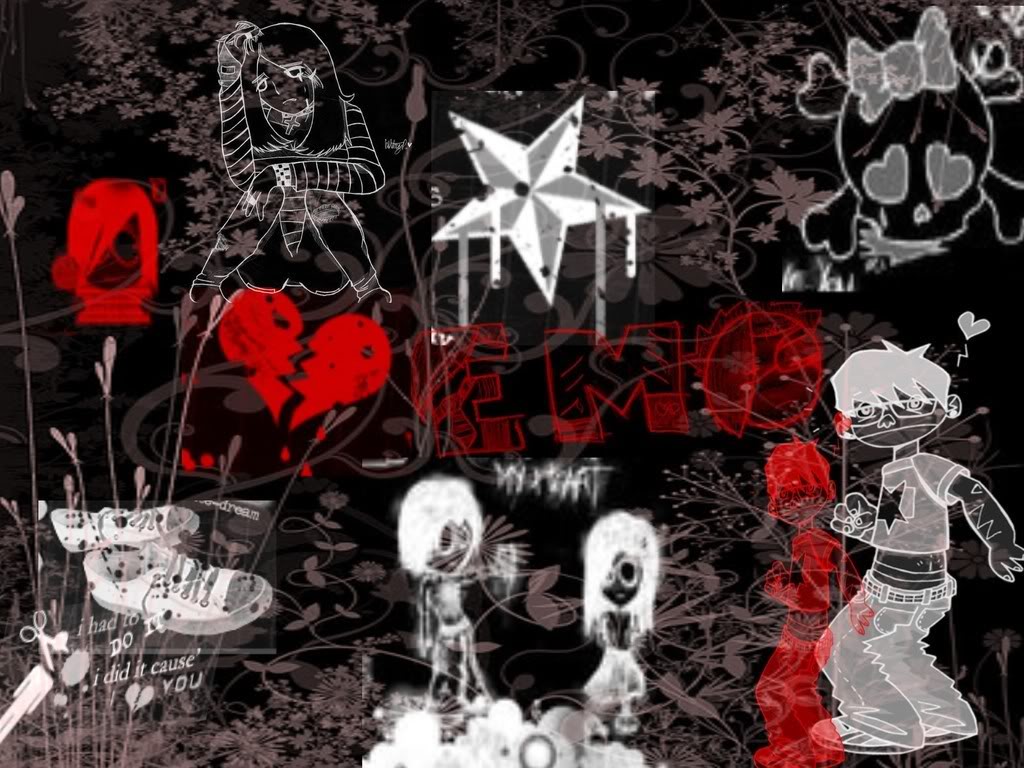 Emo Wallpaper Of Boys And Girls