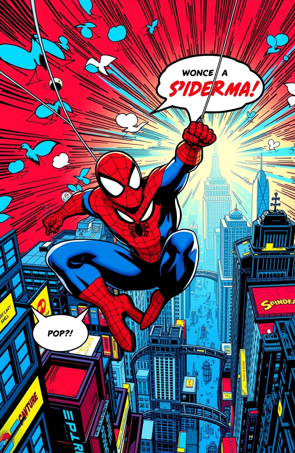 Spiderman Comic Wallpaper